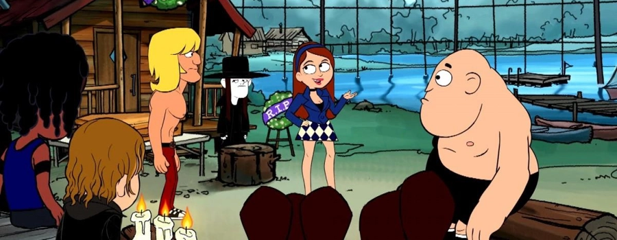 Лагерь рестлеров